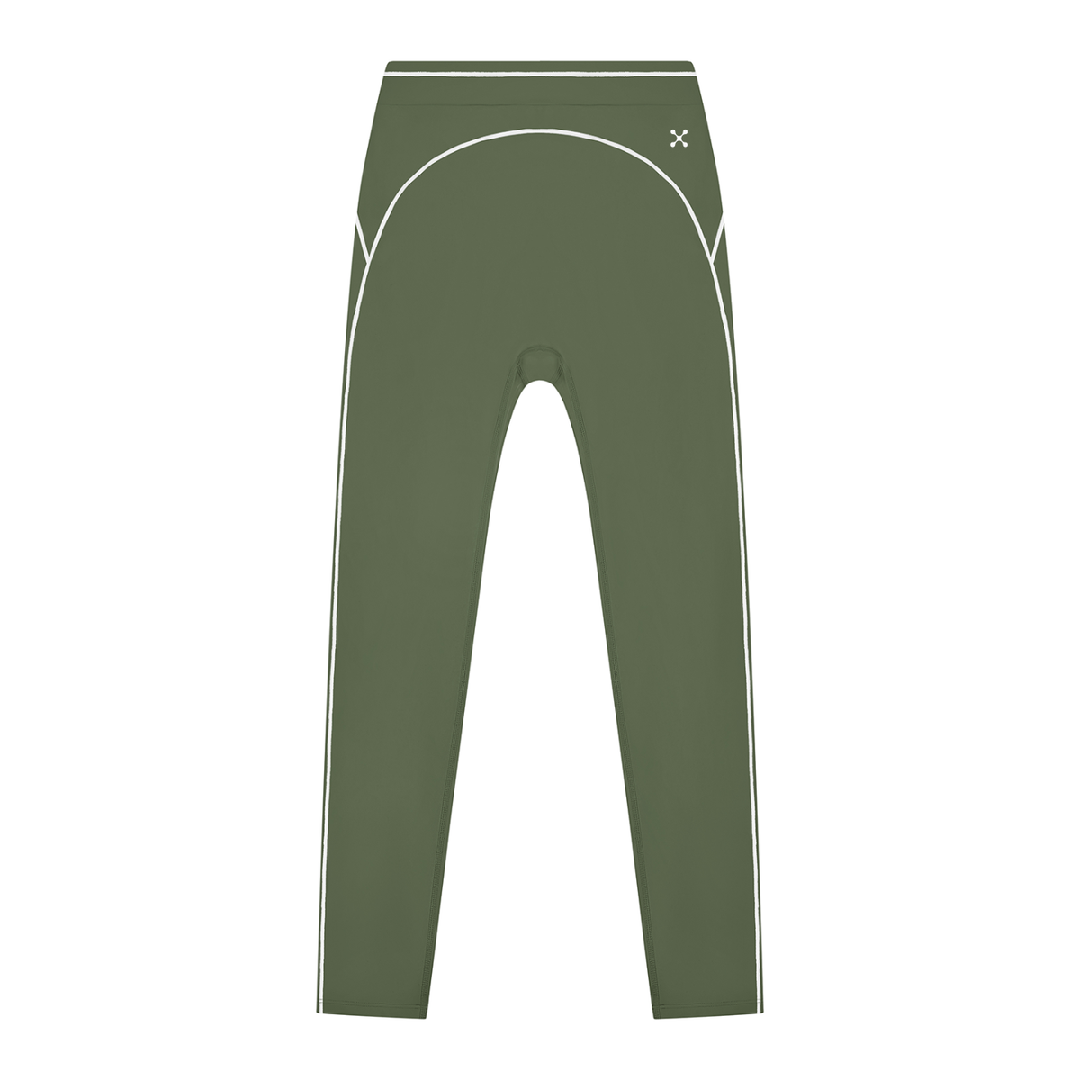 EHG Women's High Rise Topstitching Leggings | Skinny Fit Gym Leggings