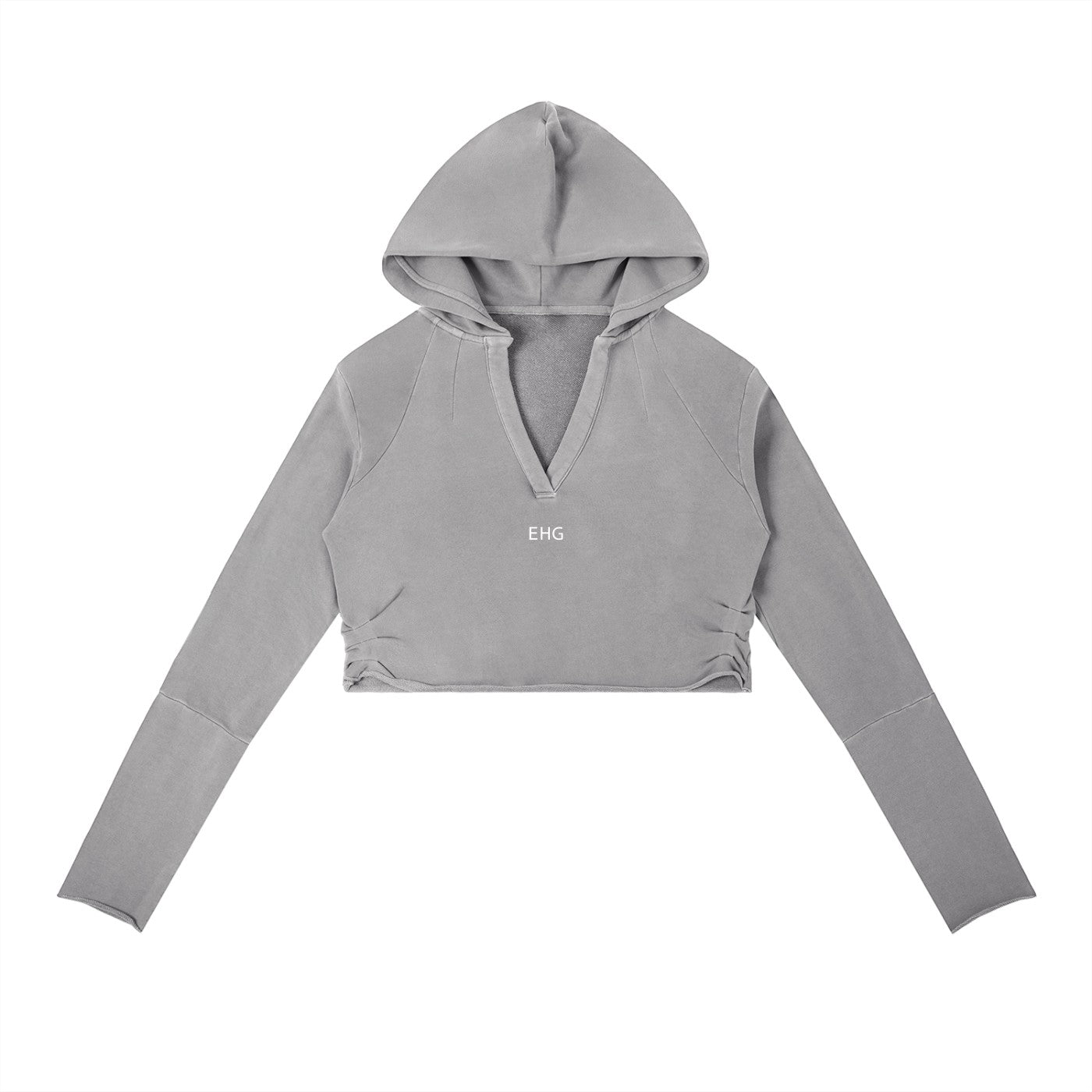 EHG Vintage Washed Raw Edge Hoodie