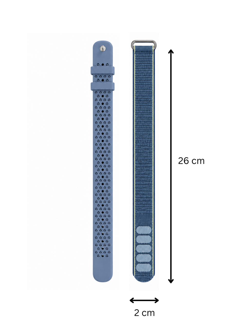 Replacement Blue Duo Strap Compatible with EHG Smart Band