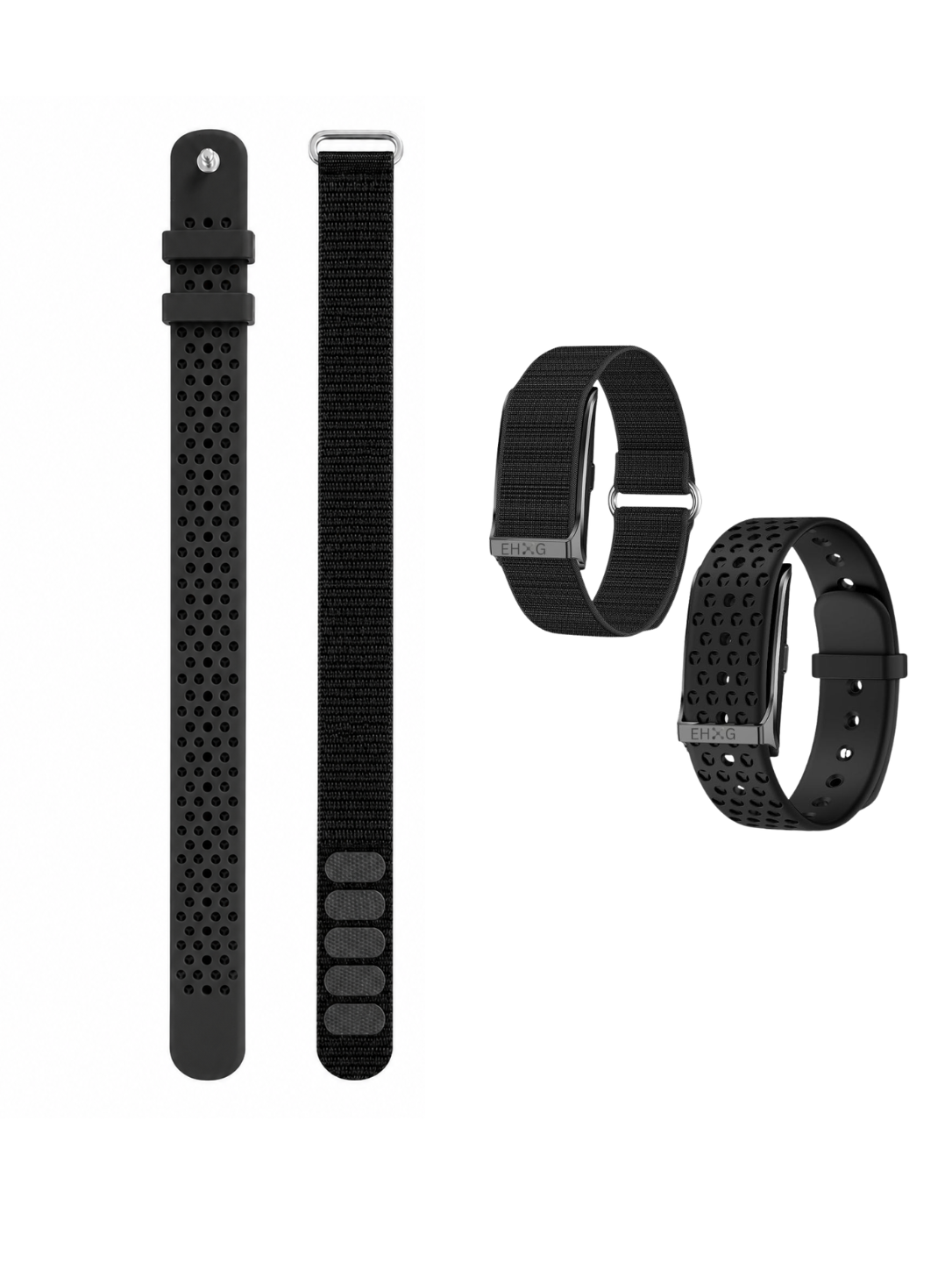 Replacement Black Duo Strap Compatible with EHG Smart Band