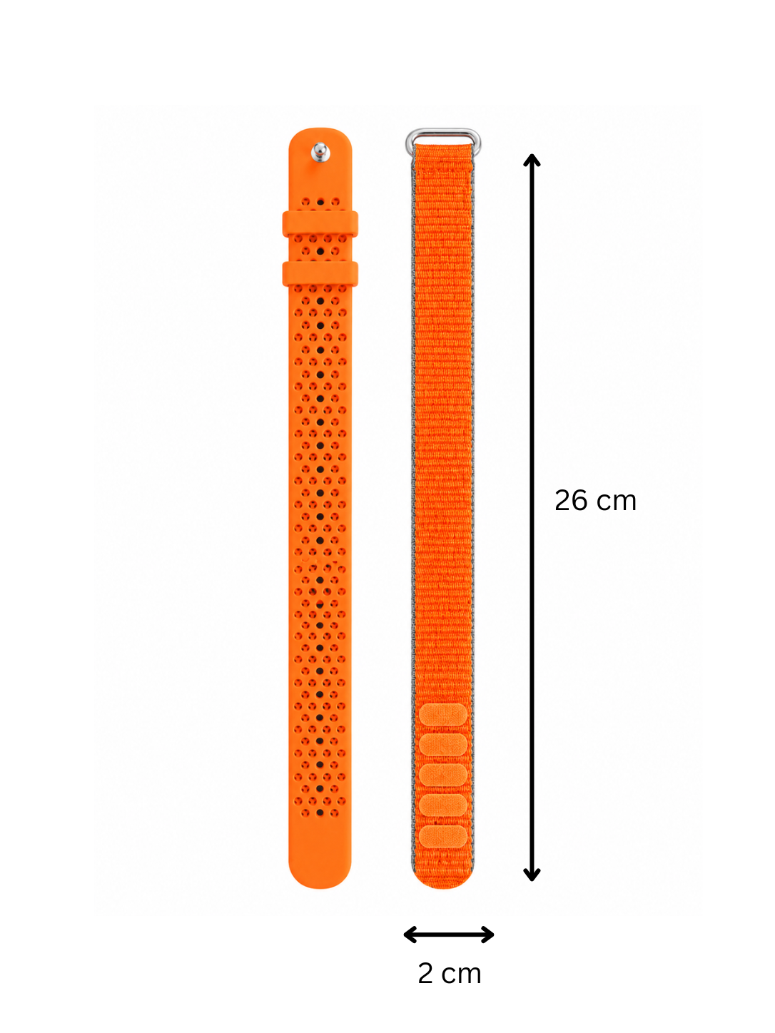 Replacement Orange Duo Strap Compatible with EHG Smart Band