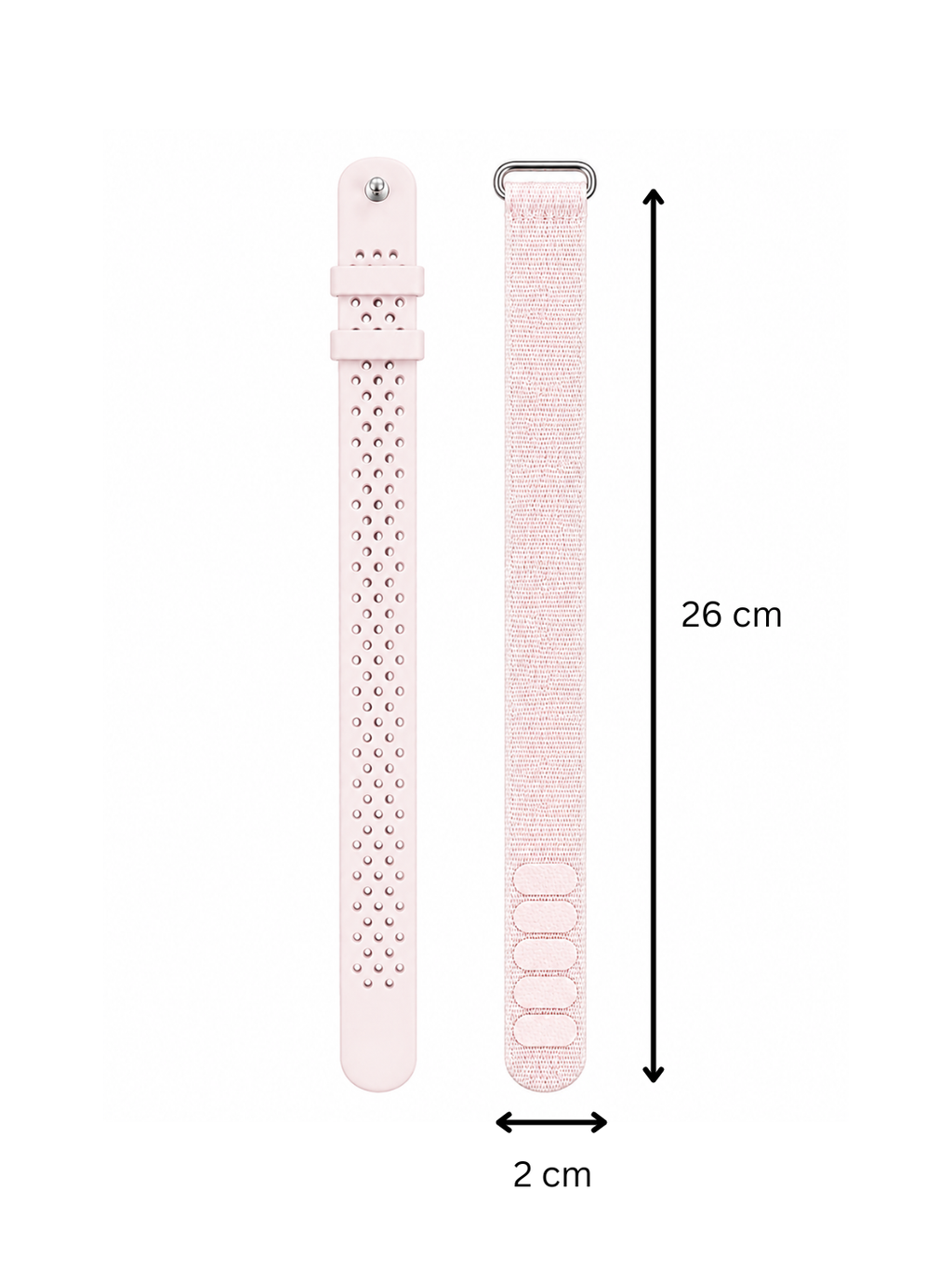 Replacement Pink Duo Strap Compatible with EHG Smart Band