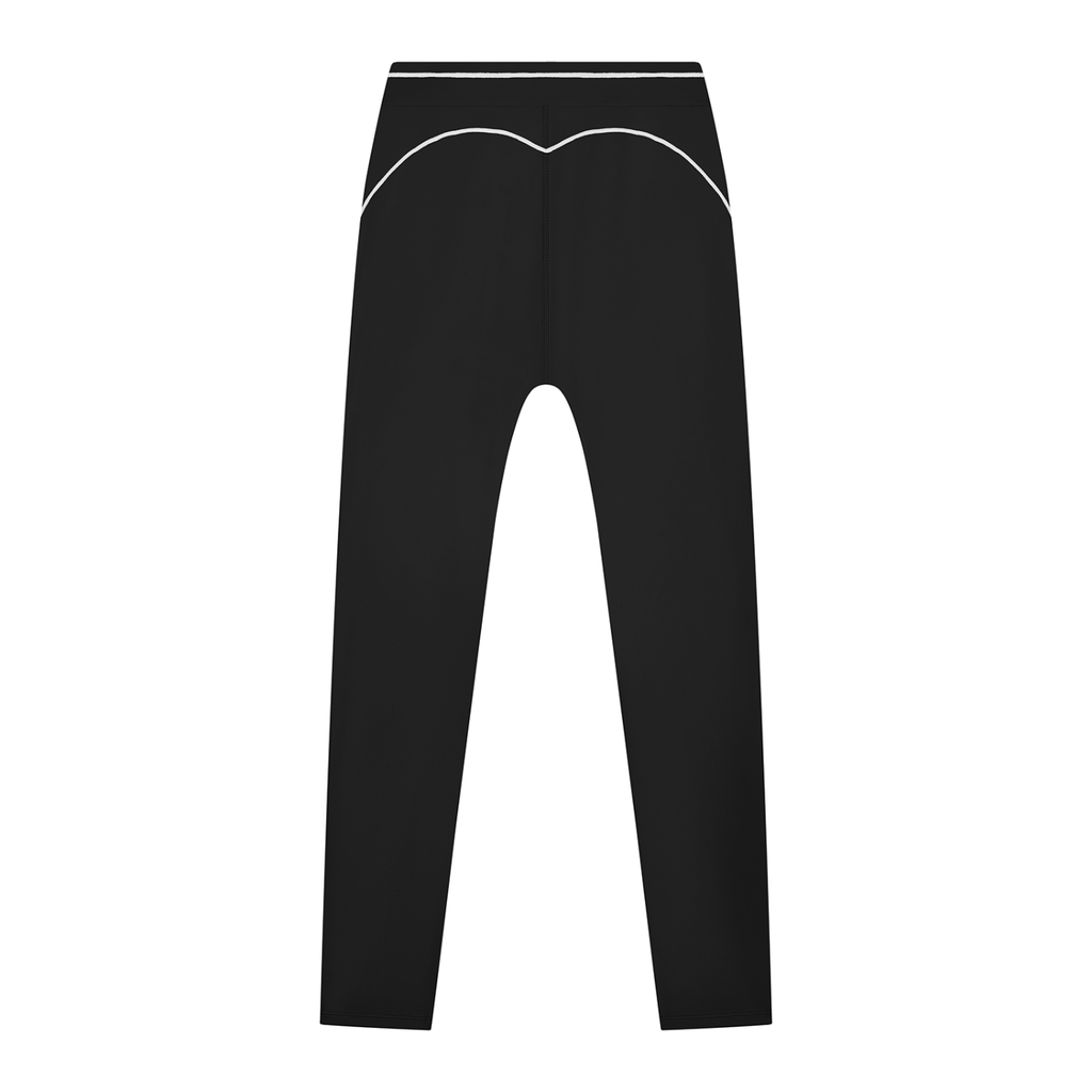 EHG Women's High Rise Topstitching Leggings | Skinny Fit Gym Leggings