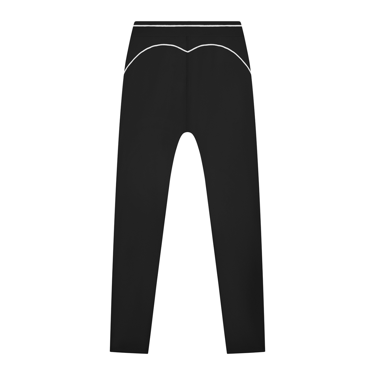 EHG Women's High Rise Topstitching Leggings | Skinny Fit Gym Leggings