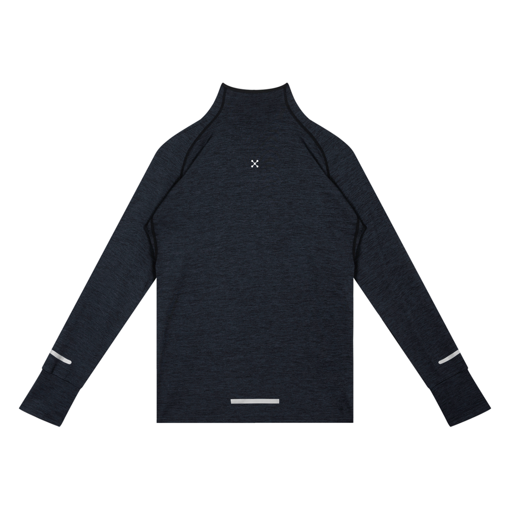 EHG Men's Quarter-Zip Raglan Training T-Shirt | Performance Long Sleeve