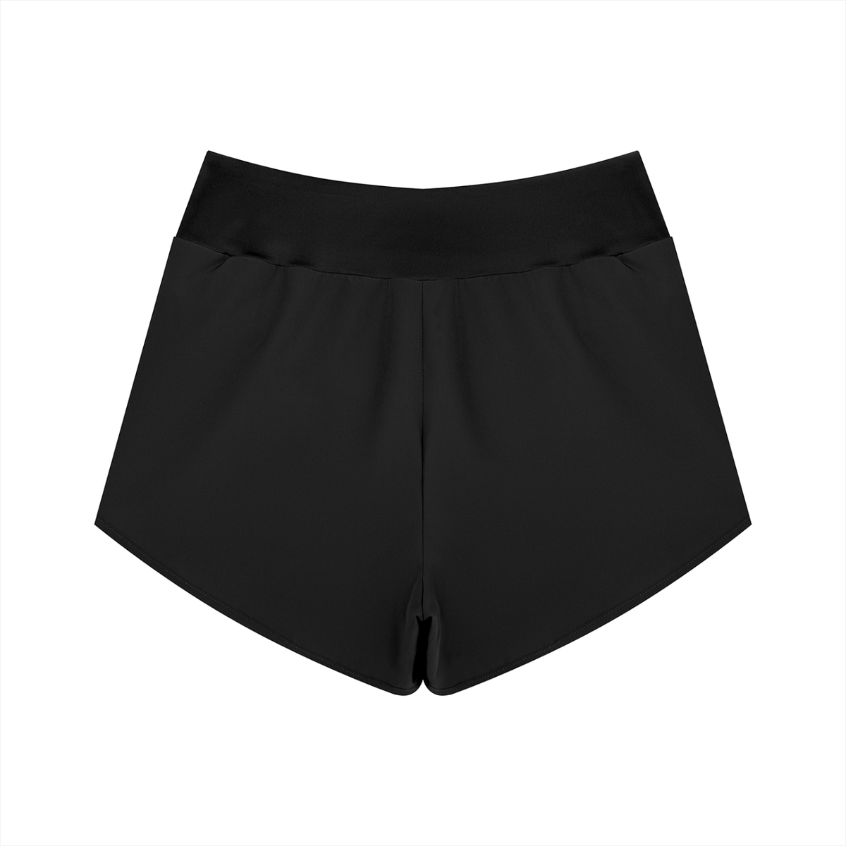 EHG Women's High Rise Yoga Shorts | Dual-Fabric Gym Shorts
