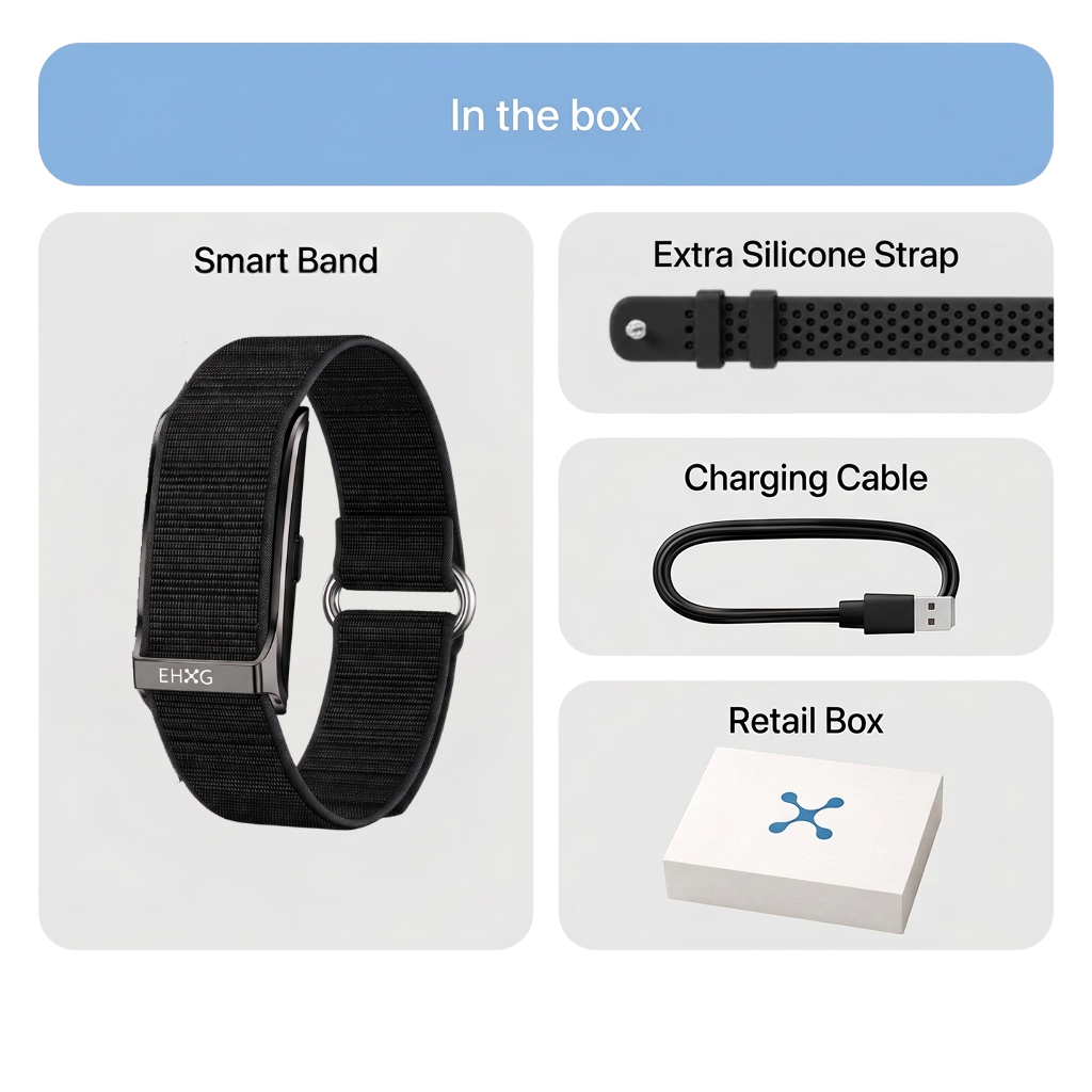 EHG Fitness Tracker Smart Band