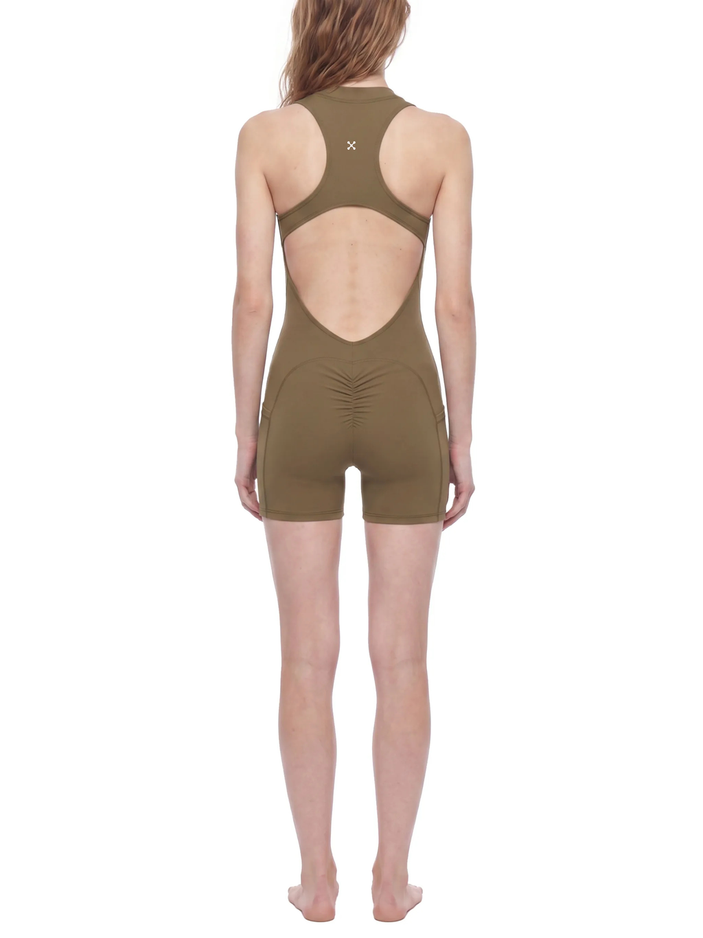 EHG Women's Quarter-Zip Yoga Romper | One-Piece Activewear
