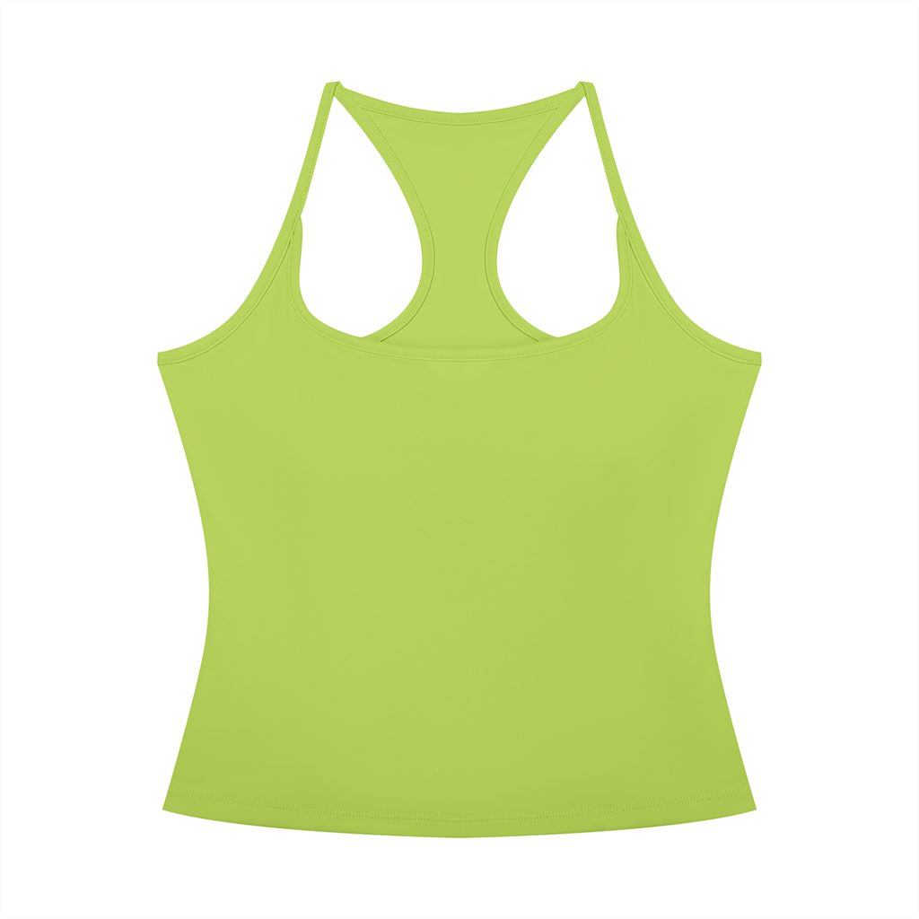 EHG Women's Crop Yoga Tank Top with Built-In Bra