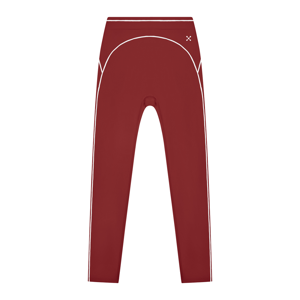 EHG Women's High Rise Topstitching Leggings | Skinny Fit Gym Leggings