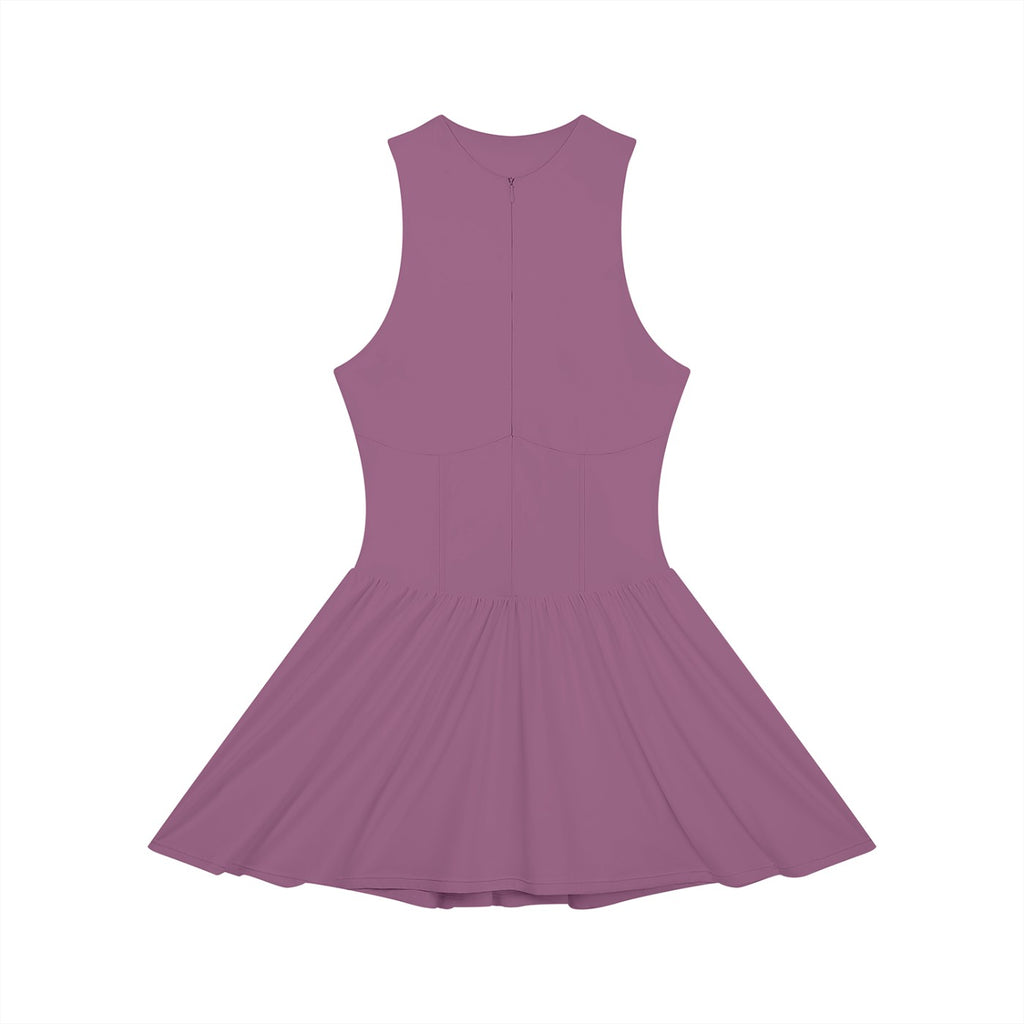 EHG Ruched Full-Zip Dress