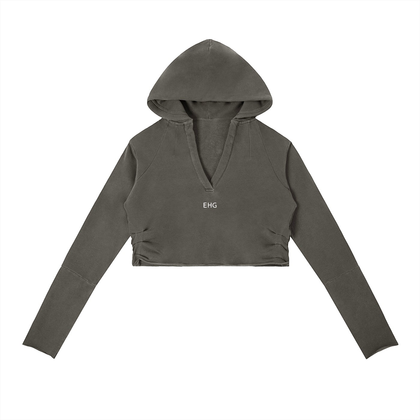 EHG Vintage Washed Raw Edge Hoodie
