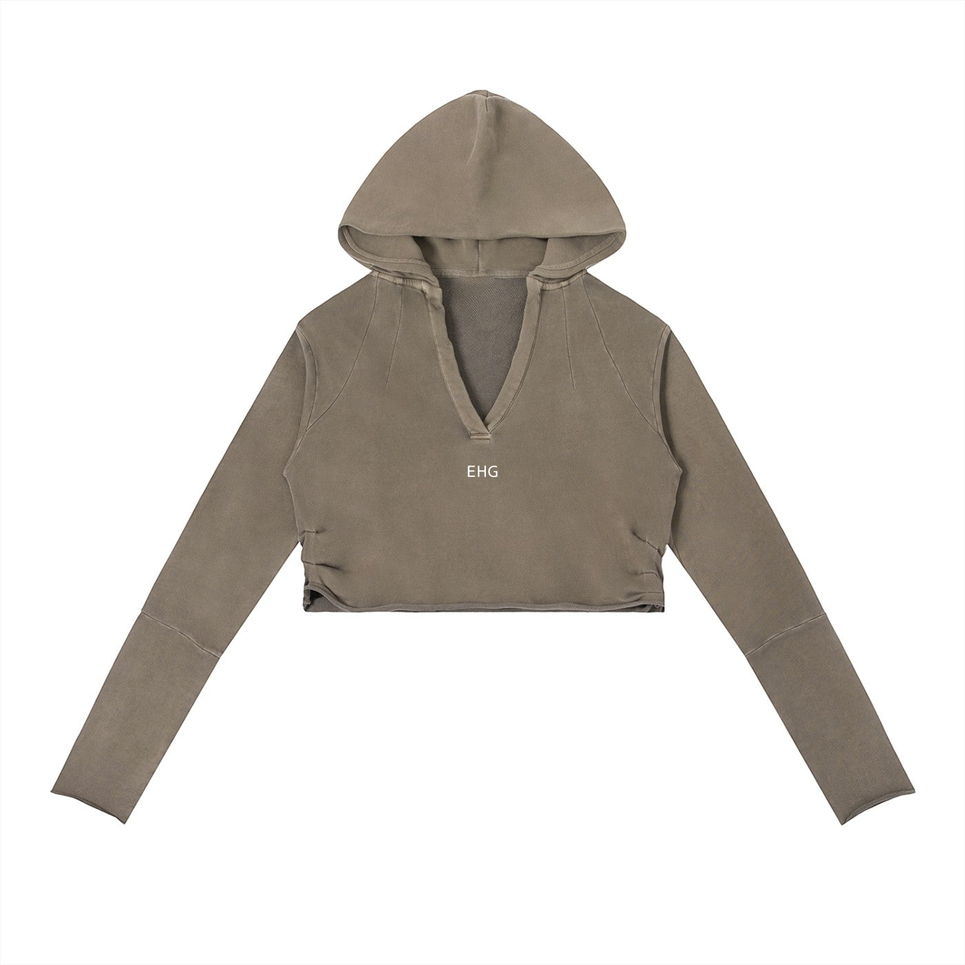 EHG Vintage Washed Raw Edge Hoodie