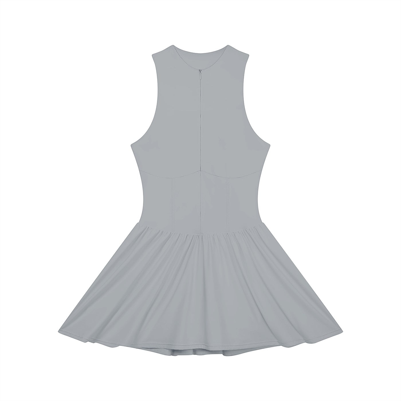 EHG Ruched Full-Zip Dress
