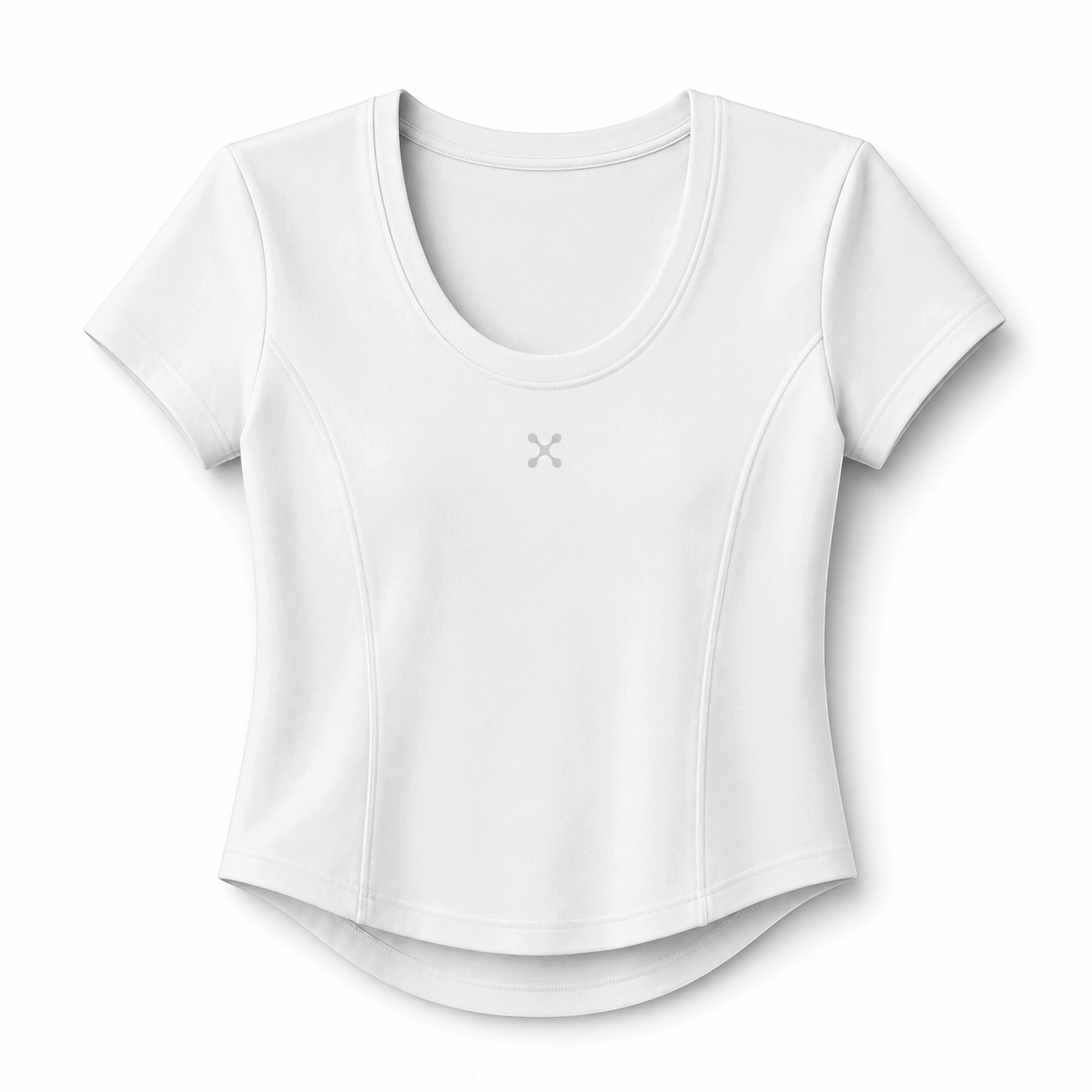 EHG Paneled Crop T-Shirt